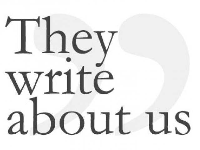 They write about us!